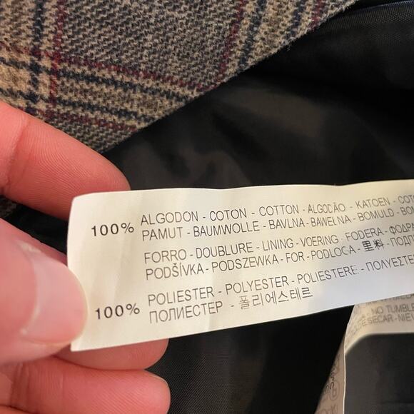 Zara Plaid Jumper - Picture 4 of 5